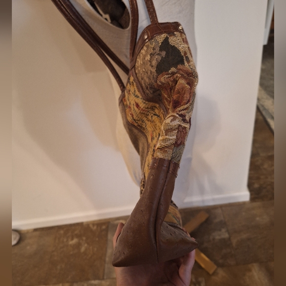 Patchwork Shoulder Bag - Picture 3 of 9